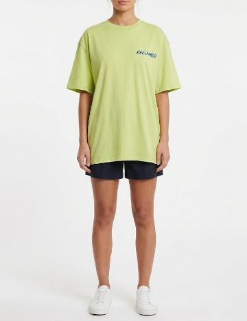 Tricou Oversize Reclaimed Vintage, verde