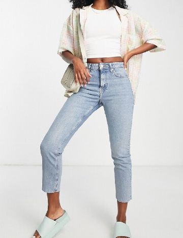 Blugi Top Shop, albastru