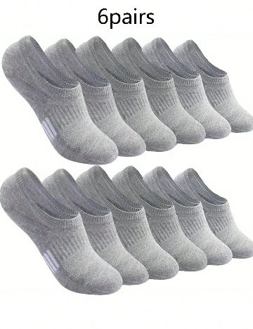 Set sosete 6 perechi SHEIN, gri