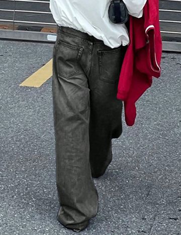 Blugi SHEIN, gri inchis