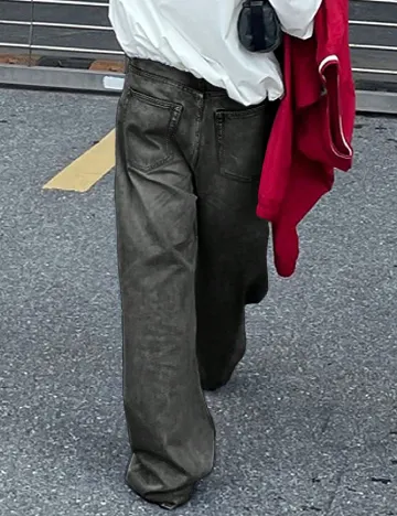 Blugi SHEIN, gri inchis