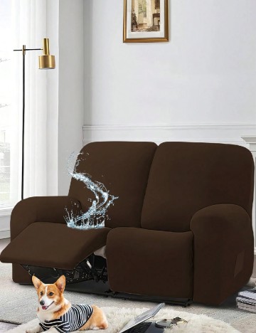 Husa pentru canapea SHEIN, maro