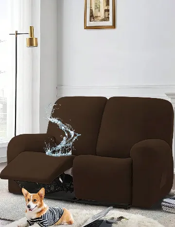 Husa pentru canapea SHEIN, maro