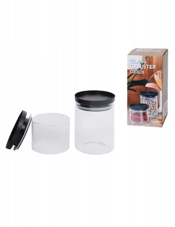 Set recipiente alimentare ACTION, transparent