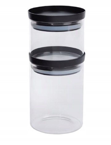 Set recipiente alimentare ACTION, transparent