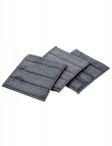 Set lavete din microfibra 3 bucati ACTION, gri