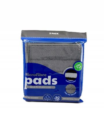 Set lavete din microfibra 3 bucati ACTION, gri