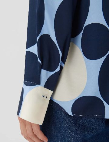 Camasa Oversize Someday, bleumarin