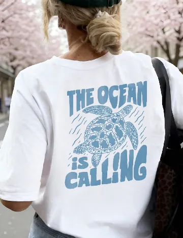 Tricou SHEIN, alb