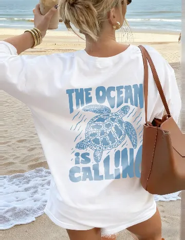 Tricou SHEIN, alb