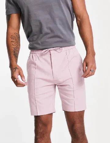 Pantaloni scurti Topman, roz