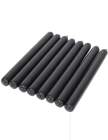 Set lumanari 8 bucati CANDRA, negru