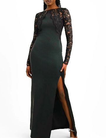 Rochie lunga TFNC London, negru