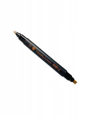 Set markere caligrafice metalice 6 bucati Deco Time, mix culori