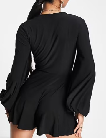 Salopeta ASOS, negru