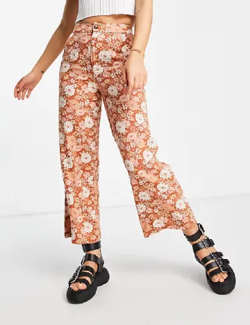 Pantaloni Hollister, floral print