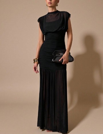 Rochie lunga SHEIN, negru