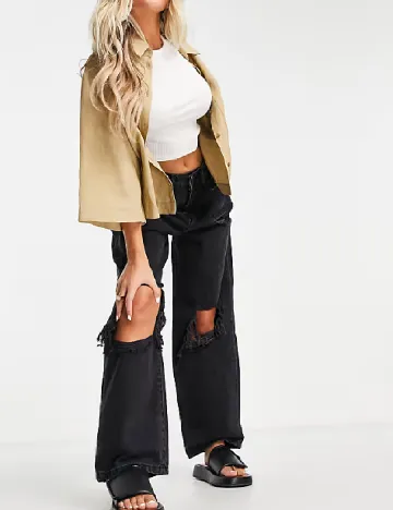 Blugi Don t think twice, negru