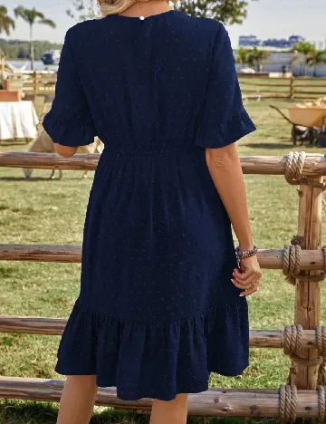 Rochie medie SHEIN, bleumarin