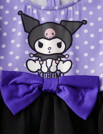 Rochie Shein Kids, mov/negru