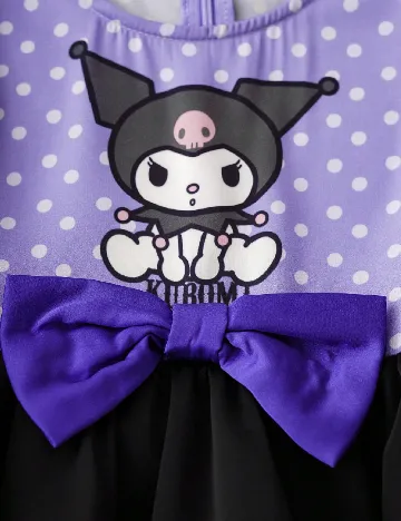 Rochie Shein Kids, mov/negru