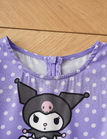 Rochie Shein Kids, mov/negru