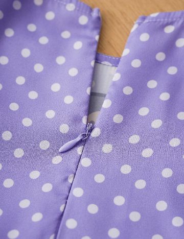 Rochie Shein Kids, mov/negru