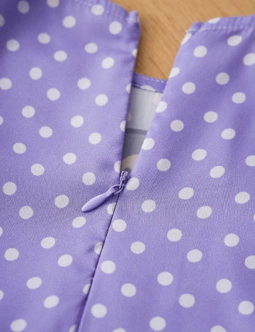 Rochie Shein Kids, mov/negru