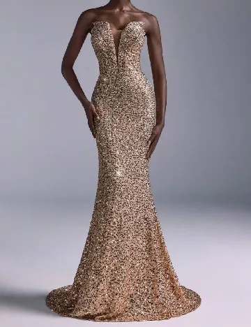 Rochie lunga SHEIN, crem