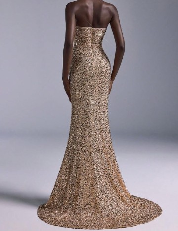 Rochie lunga SHEIN, crem