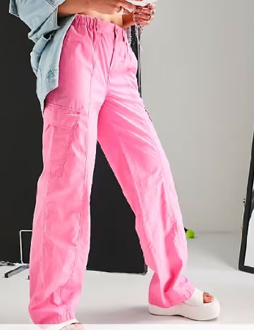 Pantaloni ASOS, roz