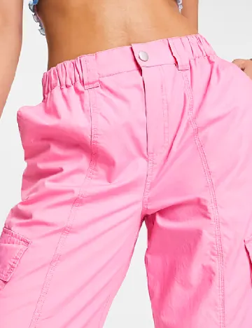 Pantaloni ASOS, roz