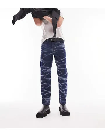 Blugi Topman, albastru