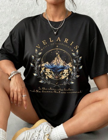 Tricou SHEIN CURVE, negru