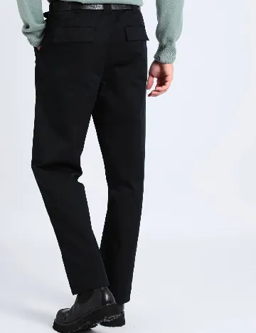 Pantaloni Topman, negru
