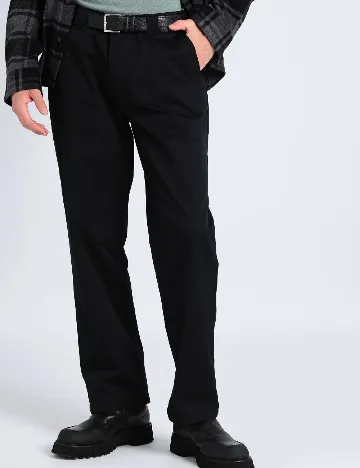 Pantaloni Topman, negru