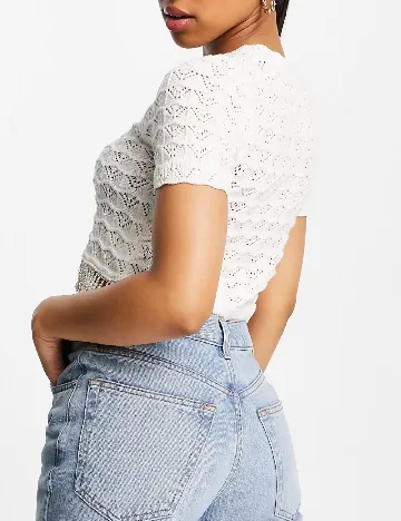 Bluza Miss Selfridge, alb