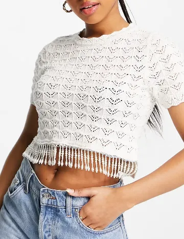 Bluza Miss Selfridge, alb