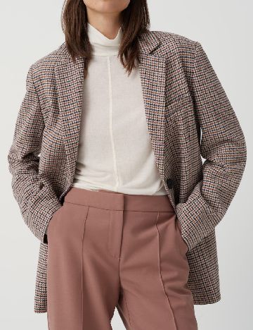 Sacou Oversize Someday, mix culori