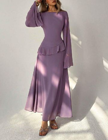 Rochie lunga SHEIN, mov