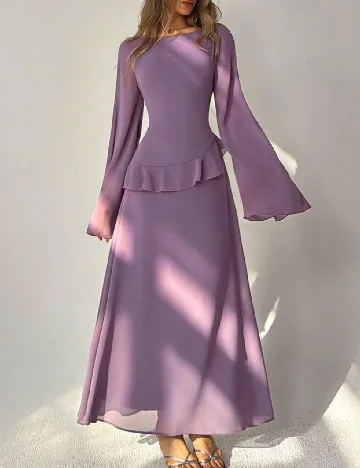 Rochie lunga SHEIN, mov