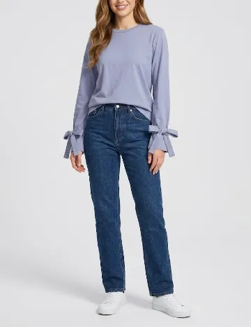 Bluza Oversize Stylenanda, albastru