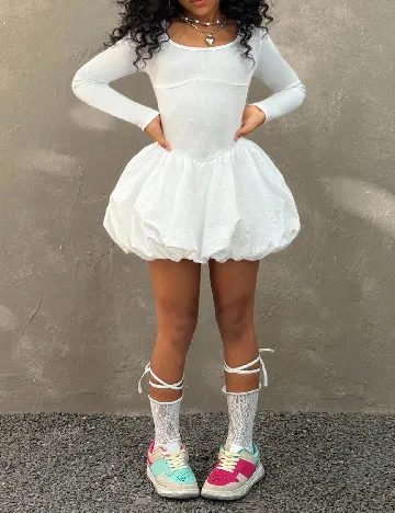 Rochie Shein Kids, alb