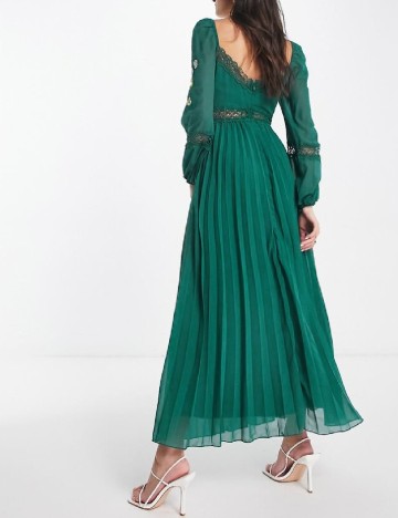 Rochie lunga ASOS, verde