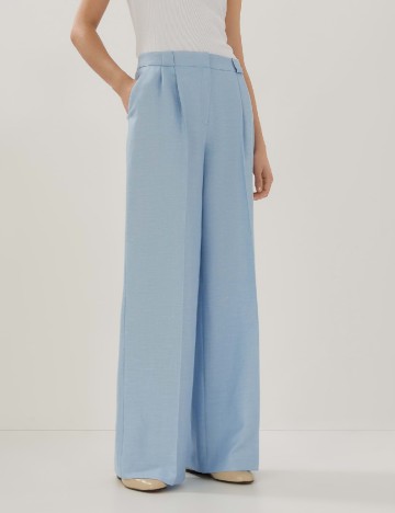 Pantaloni Someday, albastru