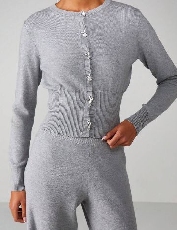 Cardigan Missguided, gri