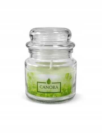 Lumânare parfumată  „Gazon proaspăt” CANDRA, verde