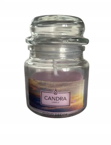Lumânare parfumată  „Visul norilor” CANDRA, mov
