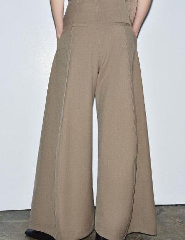 Pantaloni Zara, kaki