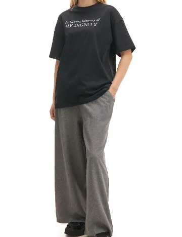 Tricou Oversize CROPP, negru